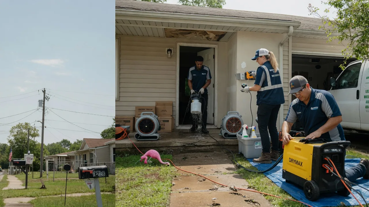 Storm Damage Water Removal in Blanchard, IA near me